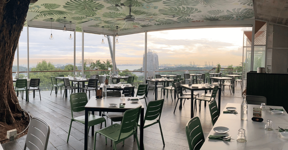 Hilltop Garden Restaurant - Arbora @ Mount Faber Peak – Mount Faber Peak, Singapore